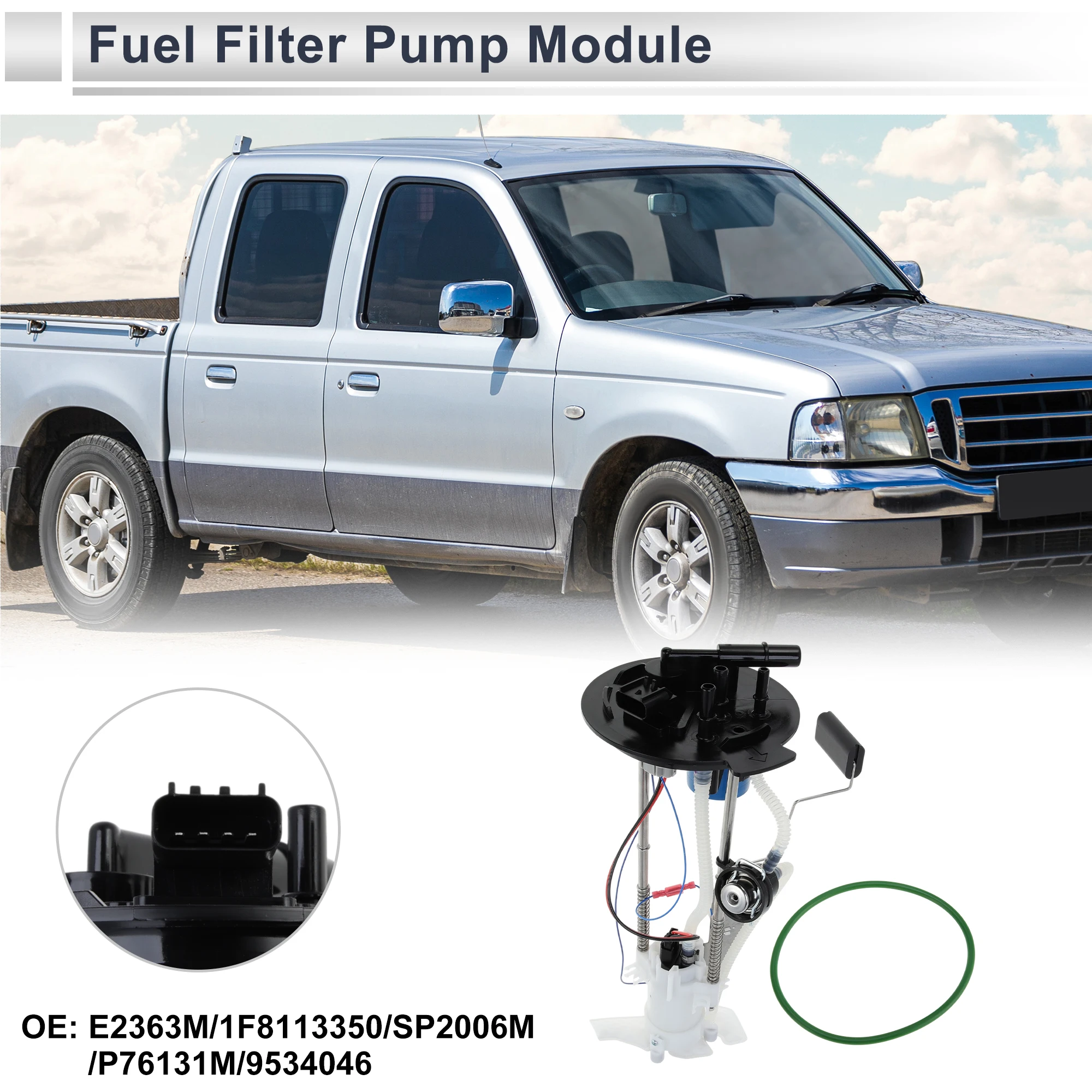 

Электрический топливный насос X Autohaux в сборе для Ford Ranger для Mazda B3000 B4000 2004 2005 2006 2.3L 3.0L 4.0L No.6L5Z9H307CA