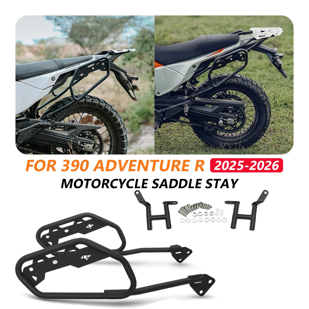 

Motorcycle Side Case Rack For KTM 390 ADV X R 2025 2026 390 Adventure R X Rear Luggage Stay Support Pannier Holder Bracket