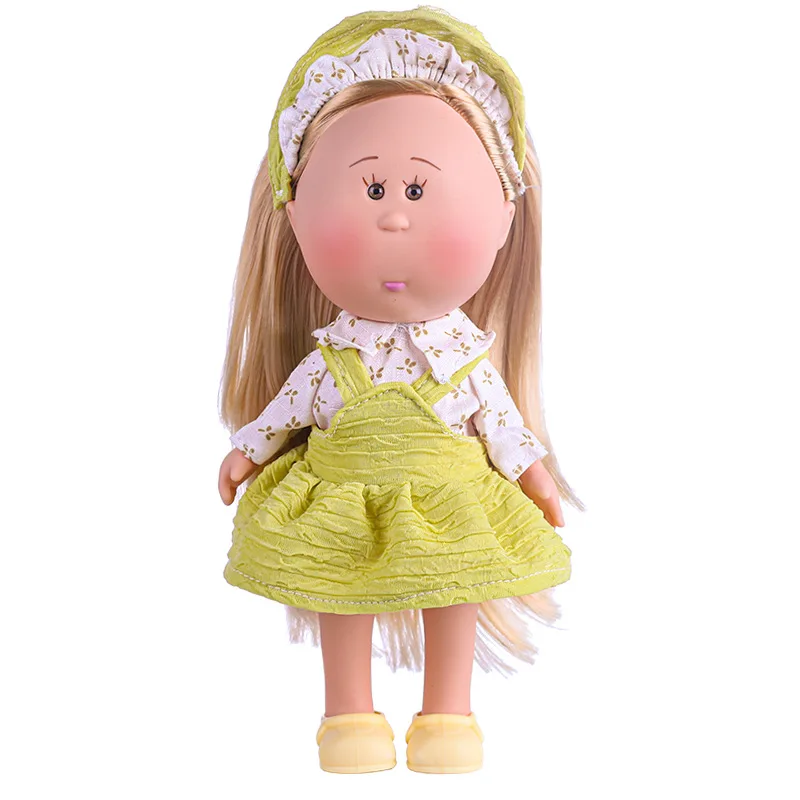 Boneca fofa de 24 cm com roupas de pele normal 1/6 boneca terno vestir brinquedo para presente infantil