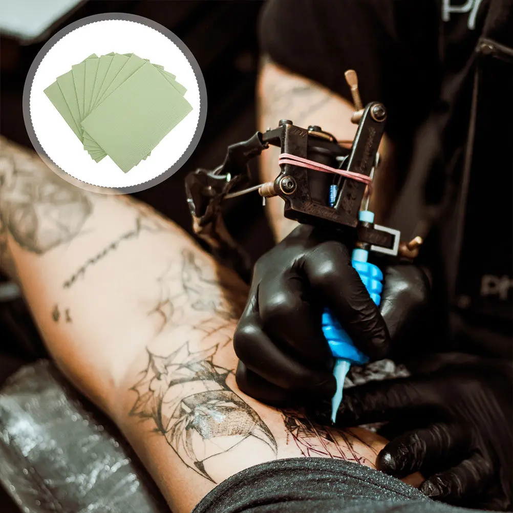 

20Pcs Waterproof Tattoo Cleaning Mat for Table Protection during Ink Practice Nail Design Microblading Portable and Easy to Use