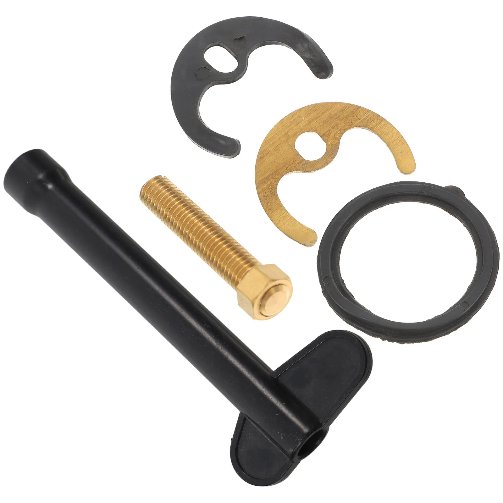 

1Set Kitchen Faucet Fixing Bracket Horseshoe Washer Set for Sink Tap Leak Repair Water Valve Gaskets Anti-Loosening Nut