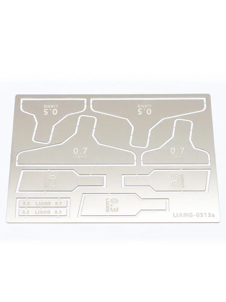 LIANG-0513A Model Making Tool Tank Anti magnetic Armor Making Scraper 1/35 1/48 1/72 Model