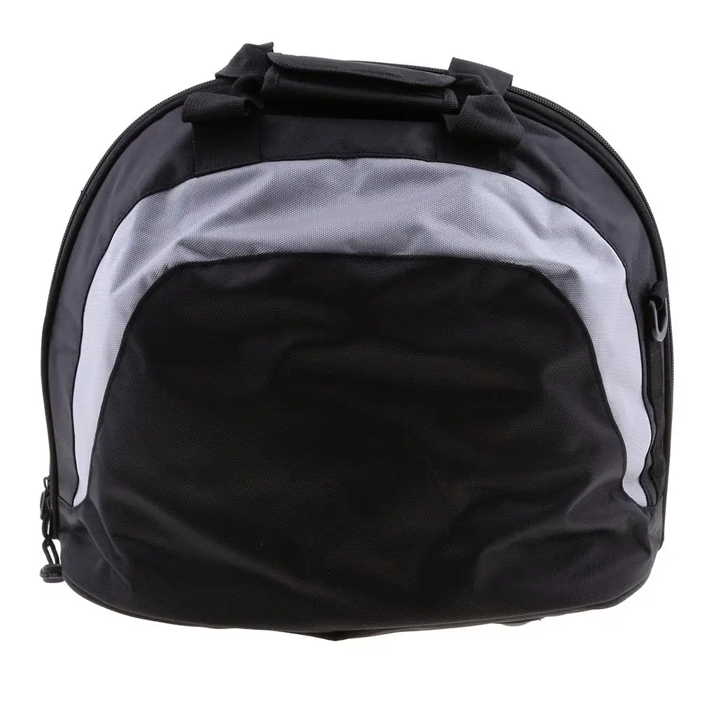 

1x Motorcycle Hand Helmet Bag Waterproof Large Capacity Space Nylon Side Backpack Dustproof Storage Package for Motorbike Riding