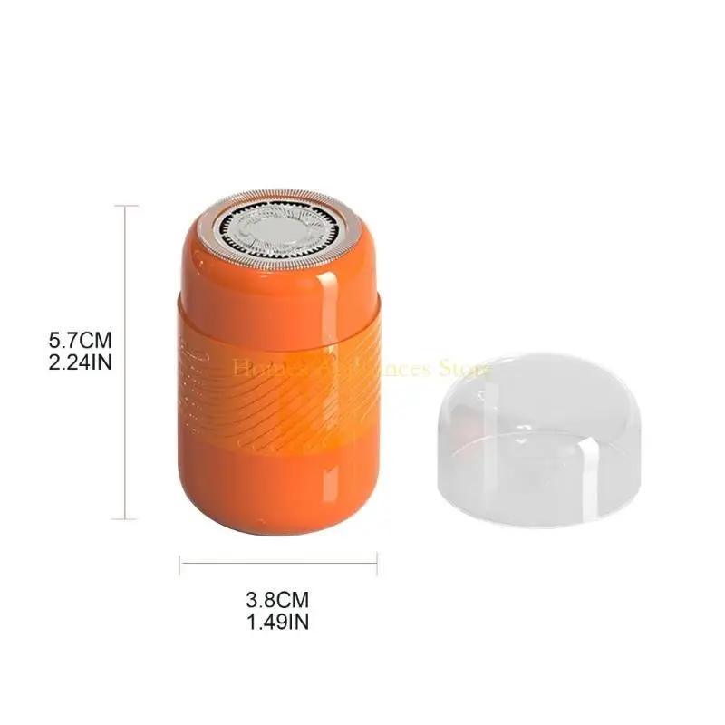 D0AB Mini Shaver Portable เครื่องโกนหนวดพกพาขนาดพกพาขนาดเคราที่ล้างทำความสะอาดได้