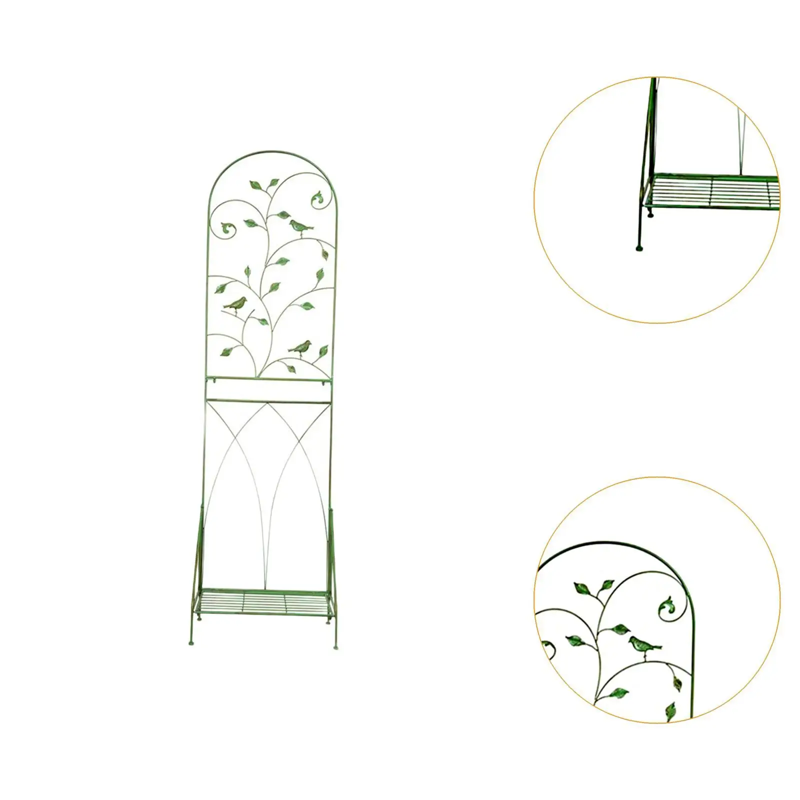 Garden Trellis Detachable Frame Multipurpose Potted Plant Support Plant Pot Trellis for Patio Lawn Backyard Garden Decor