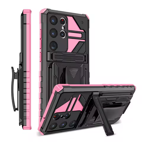 Shockproof Hard Case For Samsung S23 S22 S21 A03 A13 A23 A33 A53 A73 A51 A21S M32 Protective Armor Back Cover Rotating Belt Clip