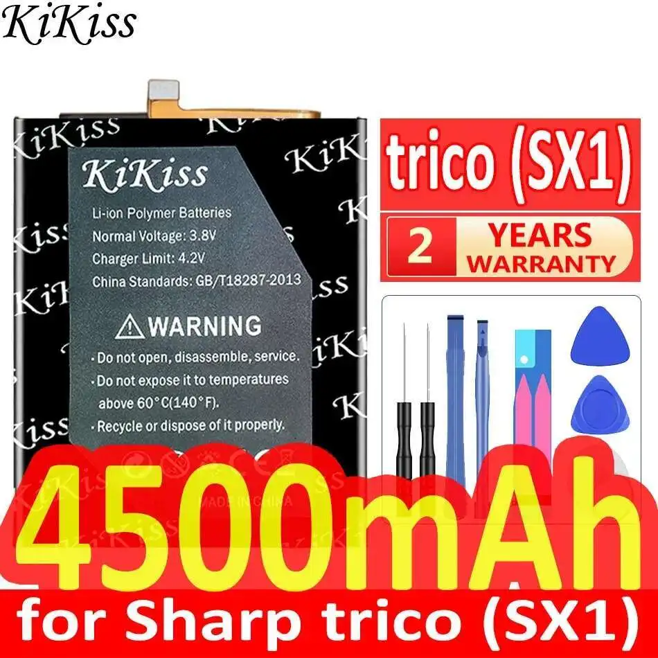 

Reliable Power Supply Mobile Phone Battery For Sharp Trico SX1 4500Mah