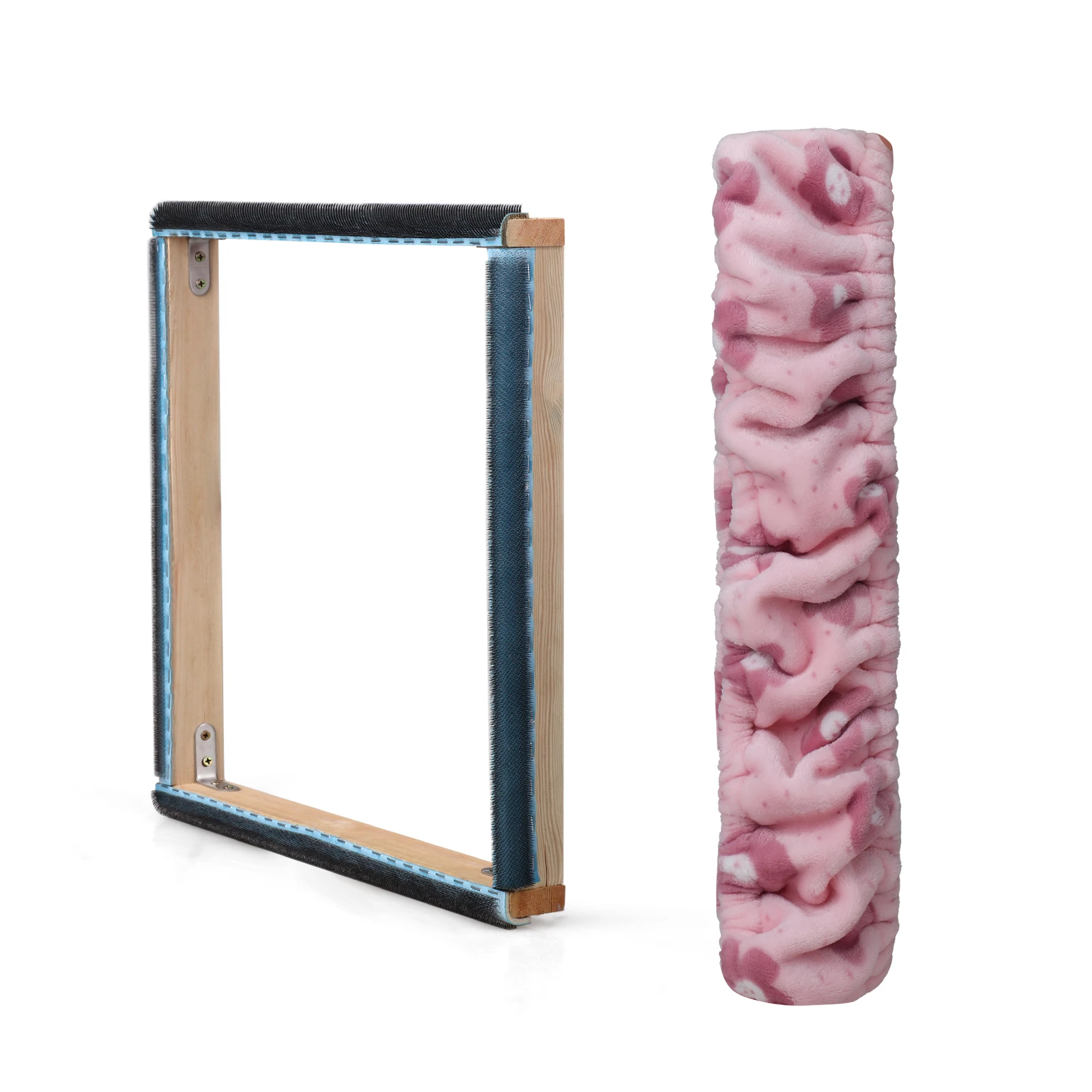 

Rug Hooking Gripper Hoop for Tufting Frame Embroidery Frame Rug Fabric Cross Stitch Carpet Fabric Hooks Gripper Frame