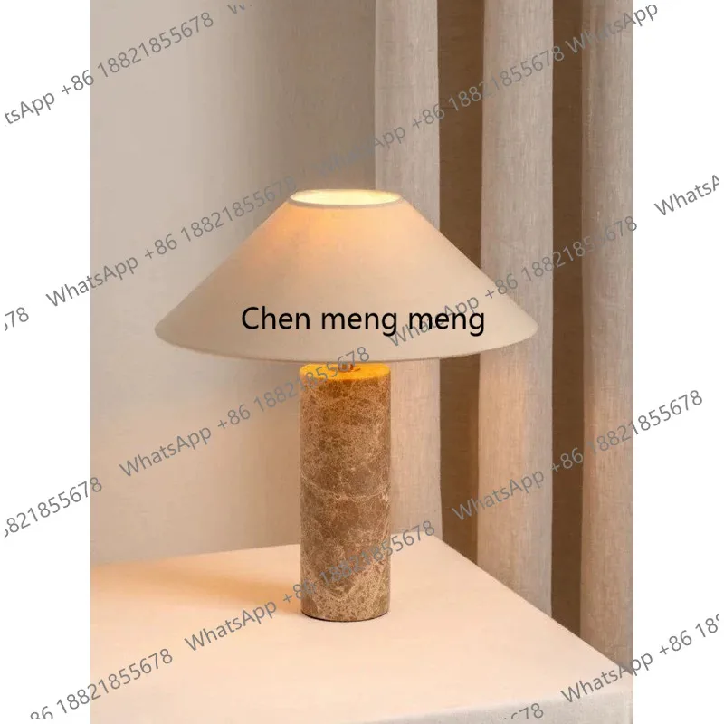 Bed and breakfast desk lamp designer medieval marble living room bedroom bedside decorative desk lamp