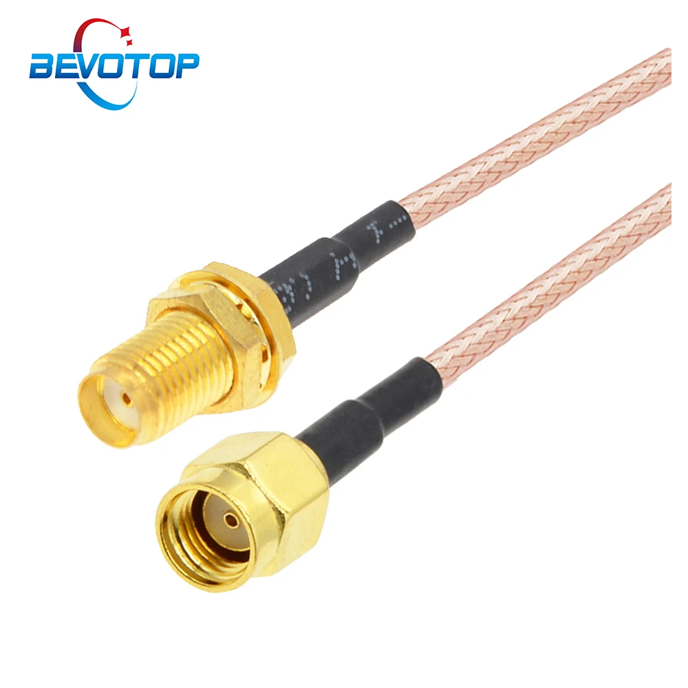 10pcs SMA Female Jack to RP SMA Male Custom-Made RG316 RF Coaxial Cable WiFi Router Antenna Jumper Cable Pigtail 10CM 15CM 20CM