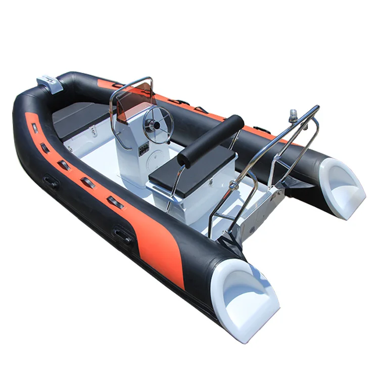 CE PVC FiberGlass Customized Color 360 Inflatable Fiberglass Boat