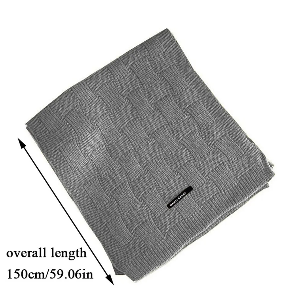 Imitation Cashmere Scarf Women Winter Shawls And Wraps Hijab Blanket Ladies Thick Neckerchief Bufanda Pashmina Long Echarpe