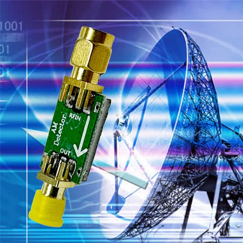 Noticias 1 Juego de Detector de sobres RF AM de 0,1 M-6 Ghz, detección de señal de descarga, módulo Detector multifunción