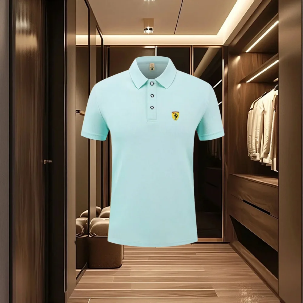 Camisetas Polo de Manga Corta para Hombre y Mujer de Marca de Alta Gama, Moda de Verano, Originales de Golf Paul, Casuales y Transpirables