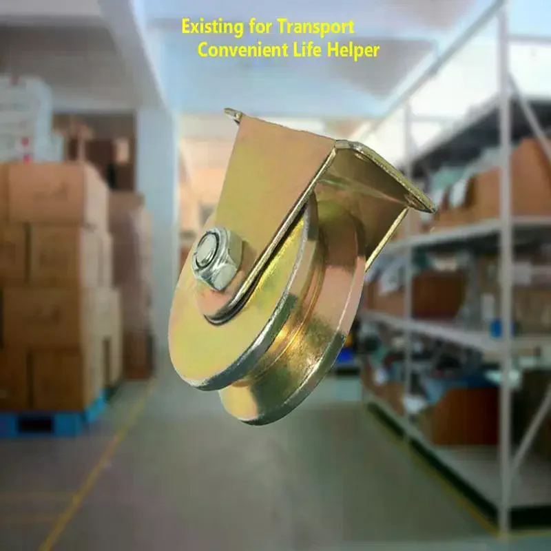 Kit de rodamientos, paquete de 4 ruedas de colores con revestimiento en forma de V, ruedas rígidas diseñadas para puertas correderas