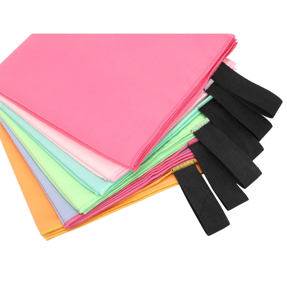 Microfiber Gym Towel Quick Dry Sports Sweat Towel Men Women For Fitness Hiking Running Tennis Cycling Fishing Yoga Hand Towels