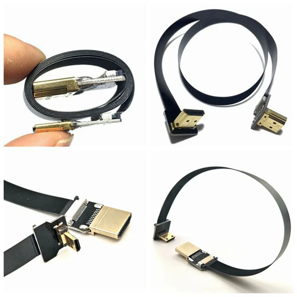 mini HDMI FPC Band Flat HDTV Compatible Cable Pitch 20pin for HDMI HDTV FPV Multicopter Aerial Photography FPV FFC