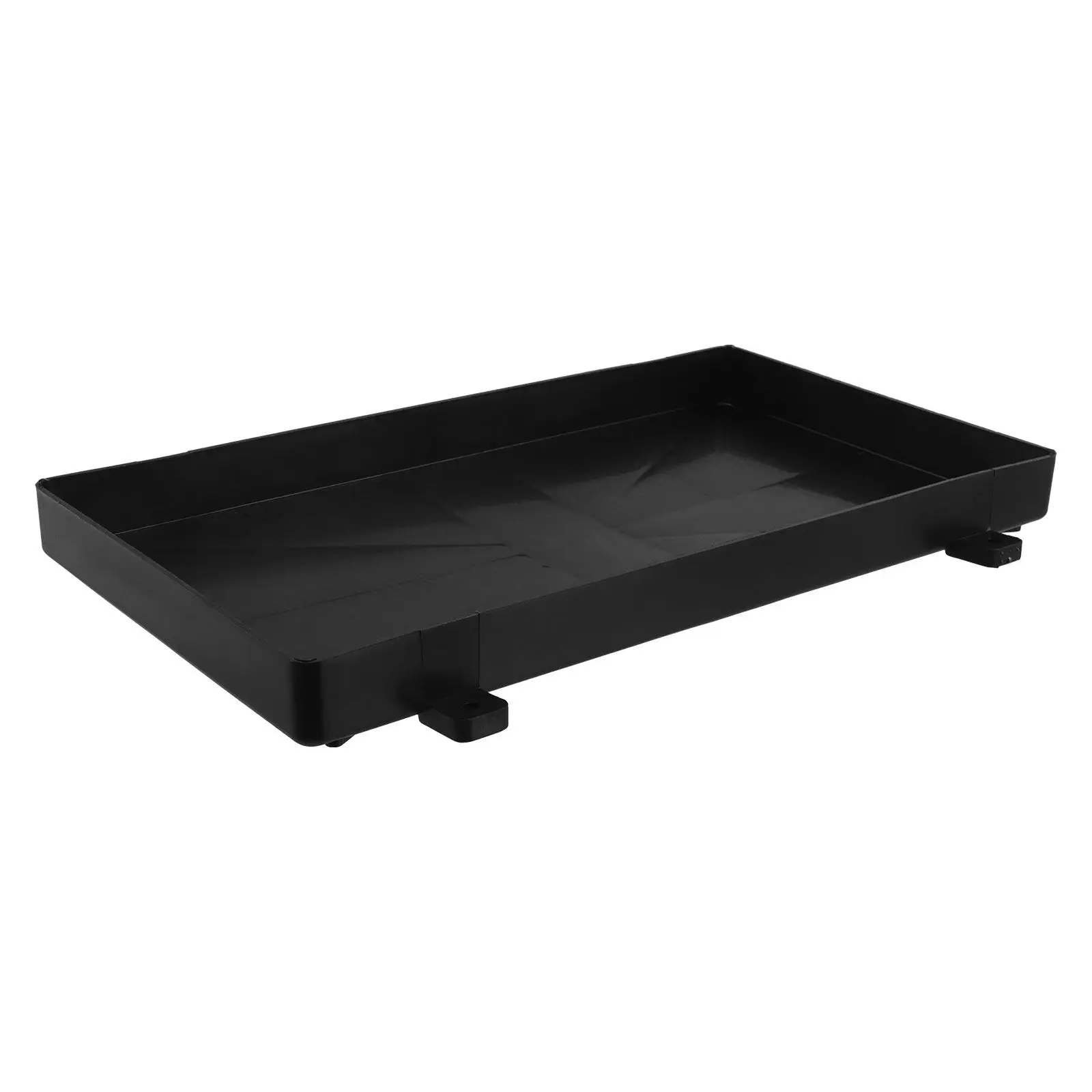 

Black Heavy-Duty Marine Tray Universal Plastic Holder Automotive Boat Rv Trailer Small Rack Mount Replacement