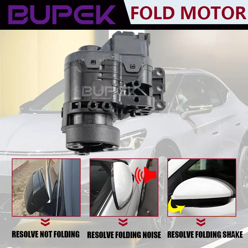 BUPEK Car Rearview Side Mirror FOLDING MOTOR ORIGINAL For Mitsubishi Eclipse Cross Pajero sport PARTS