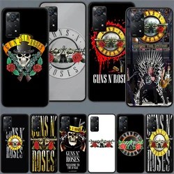 Guns n Roses Good Time Phone Case For Redmi 13C 14C Note 14 13 Pro Plus 5G Clear Capa 12 12C 10A 10C 10 9A 9C 9T 9 8 Pro Cover T