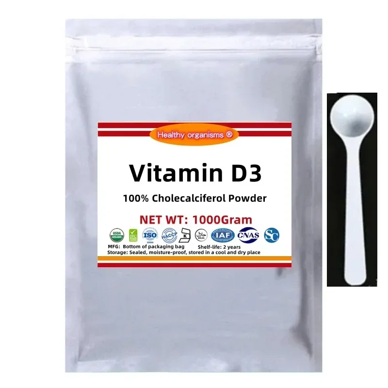 

50g-1000g 100% VitamineD3,VD3, бесплатная доставка