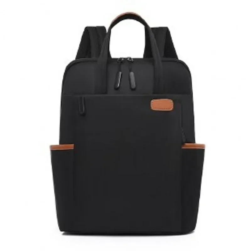 New Casual Temperament Personalized Nylon Computer Backpack for Women Dropshipping Travel Bag Fashionable Student School Bag