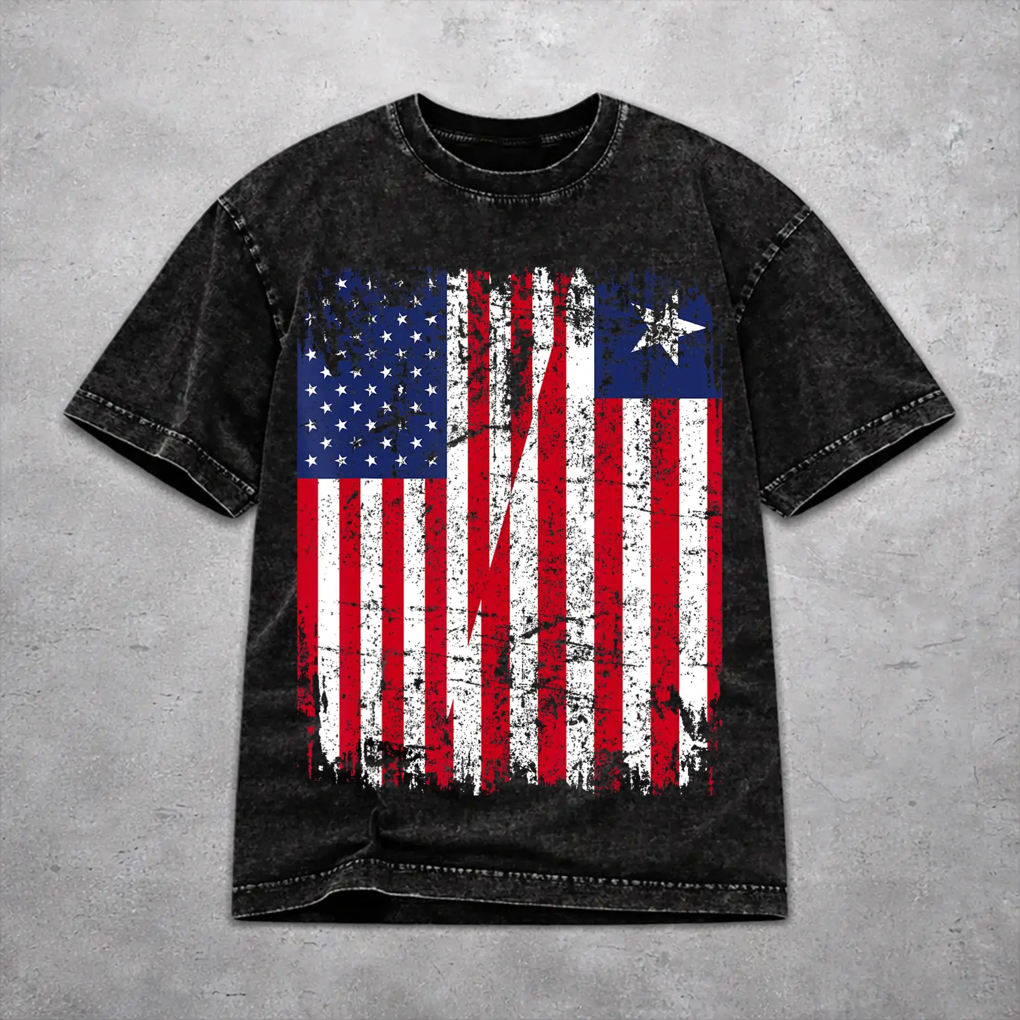 Novelty Women Men Liberia Independence Day Tee Shirt Oversize Washed  T Shirts Tops