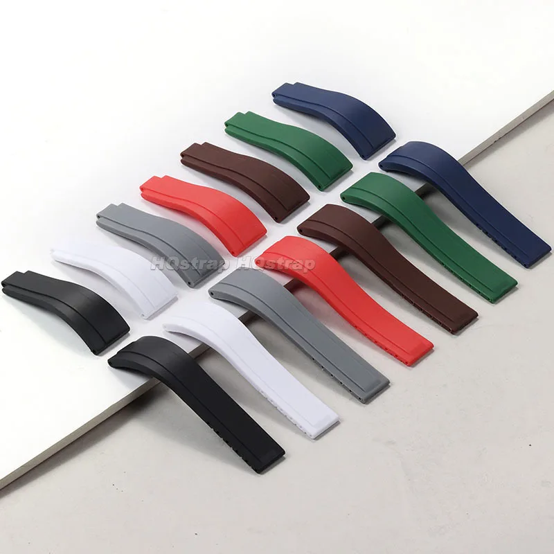 20 ミリメートル TPU シリコン時計バンドロレックス用デイトナ GMT ラバーストラップ防水スポーツユニバーサルブレスレットオイスターフレックスリストバンド