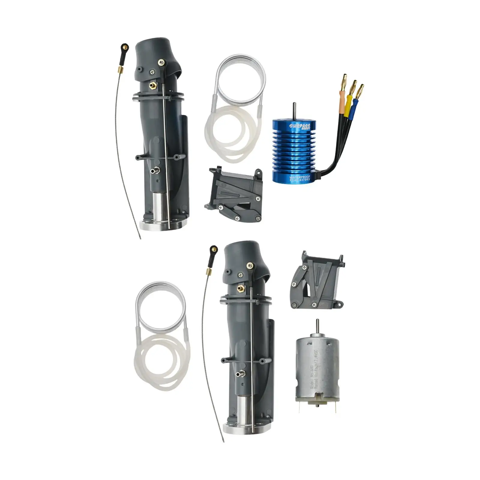 

Jet Pump Water Thruster Accessory for RC Boats, Ideal for Model Customization