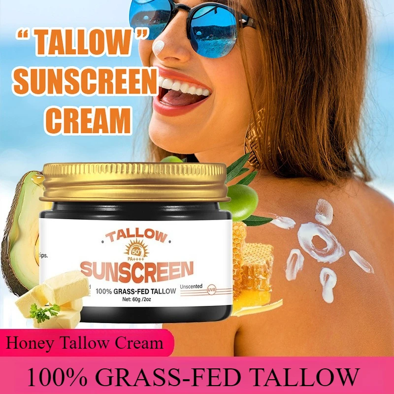 

Увлажняющий крем от солнца SPF 50+++ Honey Tallow Cream 60г