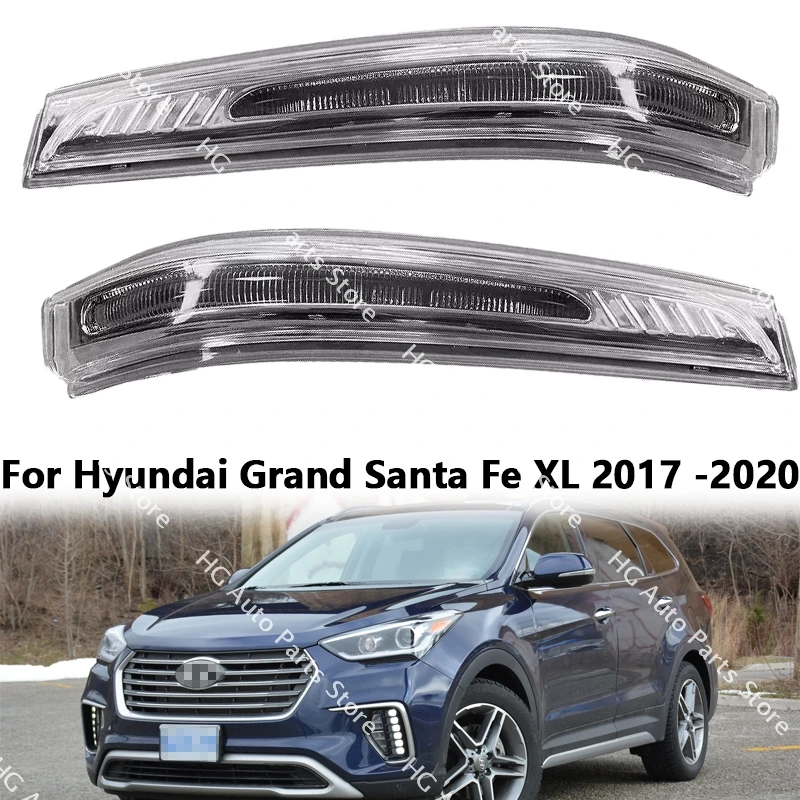 

Для Hyundai Santa Fe XL 2013-2016 / Grand 2017 2018 2019 2020 автомобильные Внешние крылья заднего вида