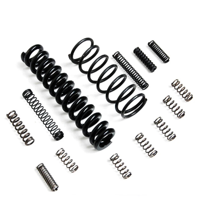 

Creamily 1PCS Precision Heavy Duty Black Big Compression Spring Shock Absorbing Springs Wire Dia=8mm OD=60-70mm Length=100-300mm