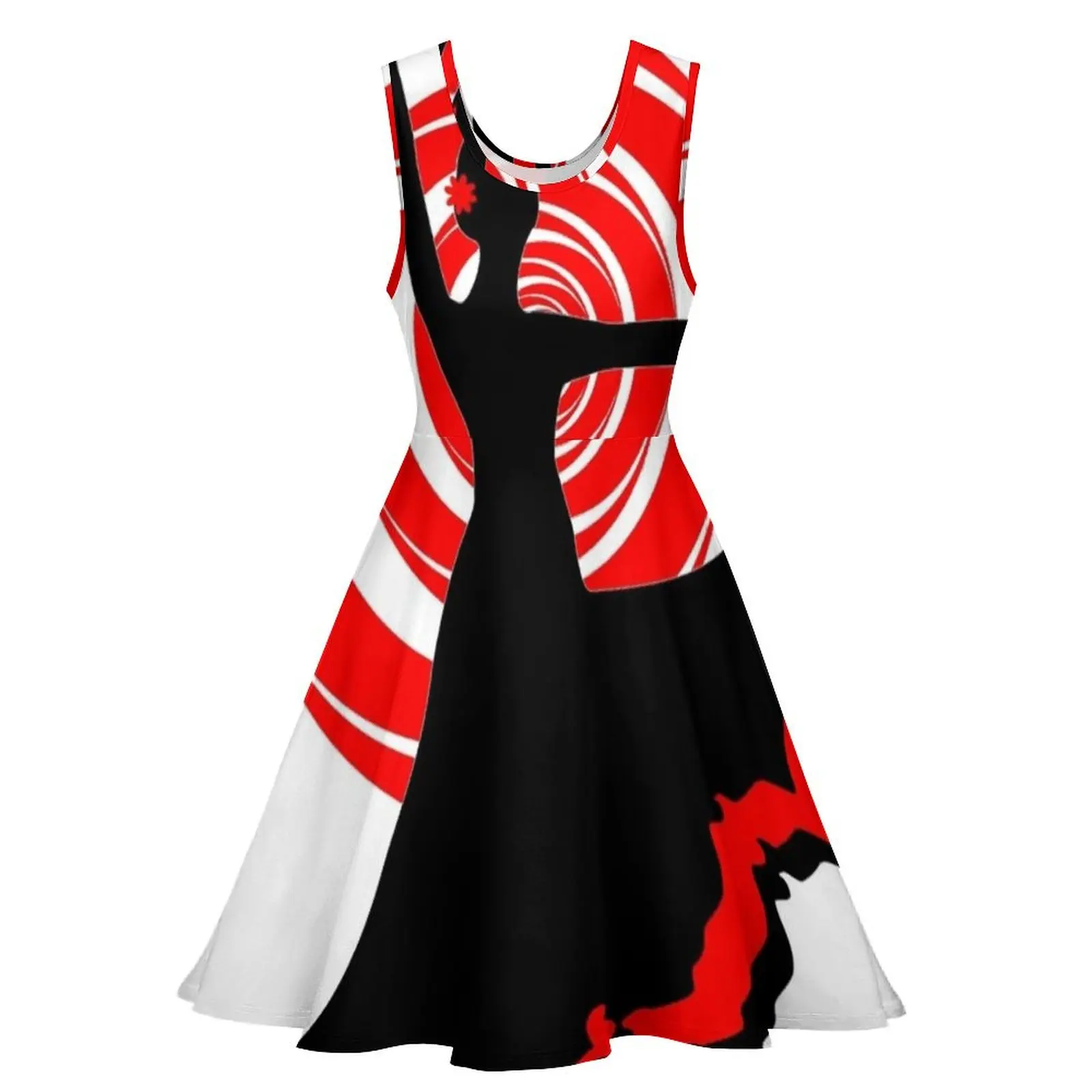 Flamenco dancer Spain traditional Sevillian dance t-shirt sticker. Sleeveless Dress cocktail dresses