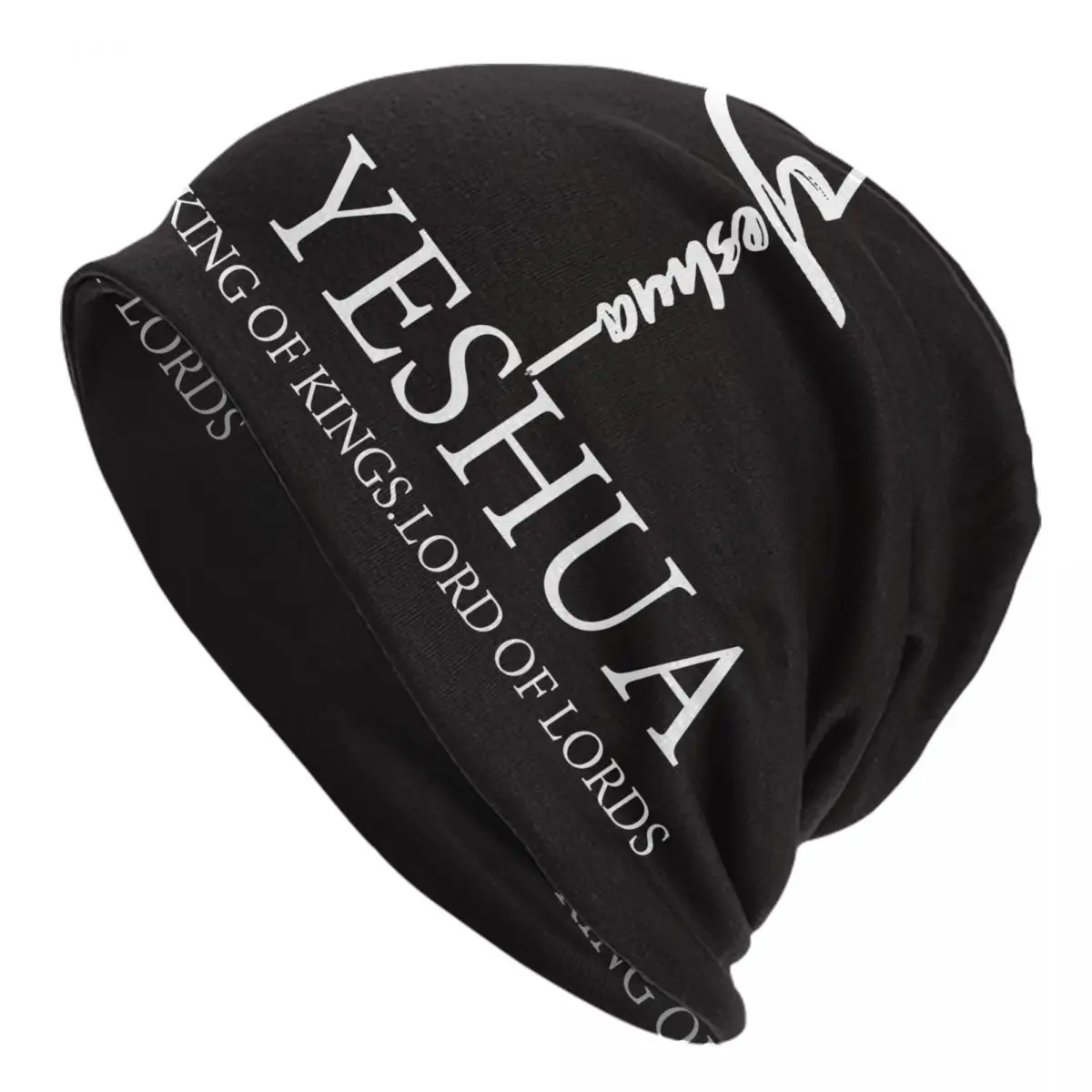 Yeshua Jesus Christian Skullies Beanies Caps Men Women Unisex Cool Winter Warm Knitting Hat Adult Religion Faith Bonnet Hats