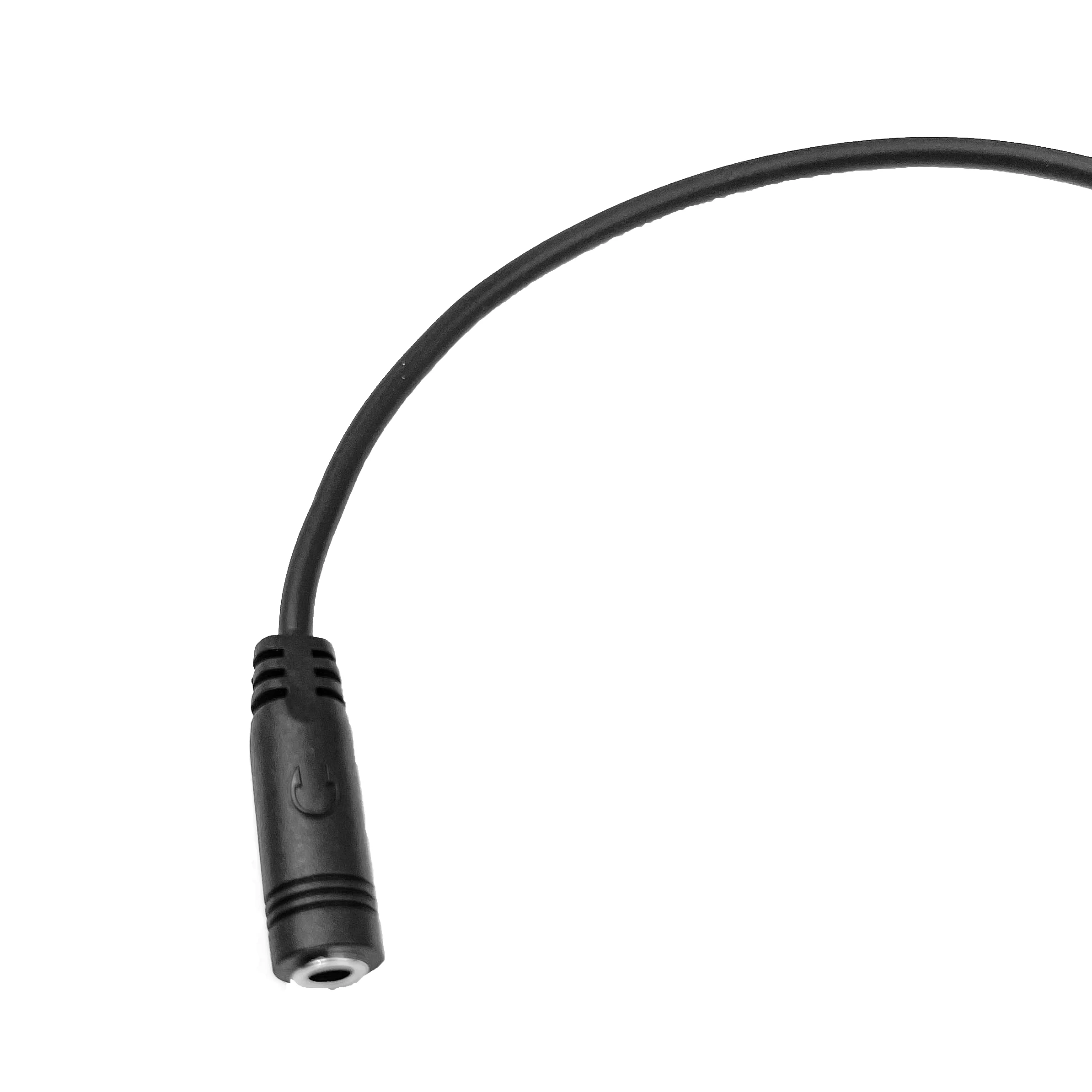 Kabel Adaptor Headset Earpiece Ponsel Universal 2Pin Ke 3.5Mm untuk KENWOOD BAOFENG WOXUN PUXING QUANSHENG TYT Walkie Talkie