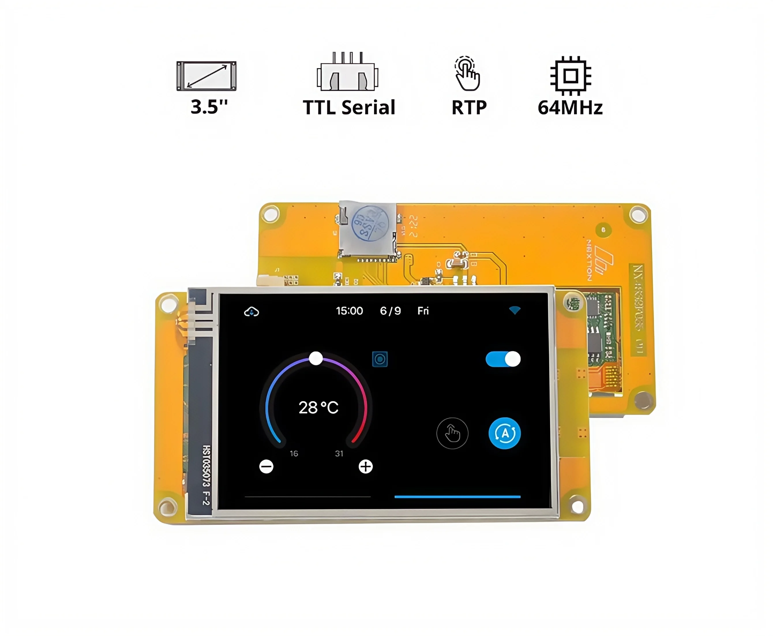 

HMI серии Nextion Discovery: NX3224F024/NX3224F028/NX4832F035