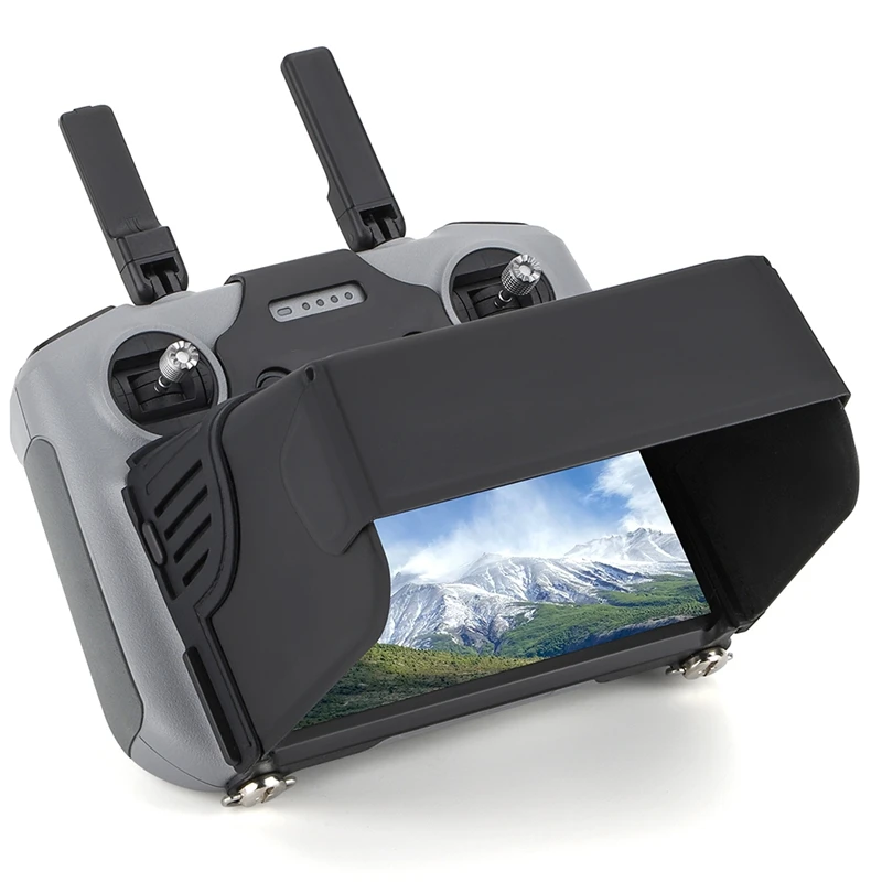 مظلة سيليكون صغيرة مع شاشة ، جهاز تحكم عن بعد ، متعددة الوظائف ، إكسسوارات محمولة ، غطاء رأس هوائي 3 ، DJI RC 2