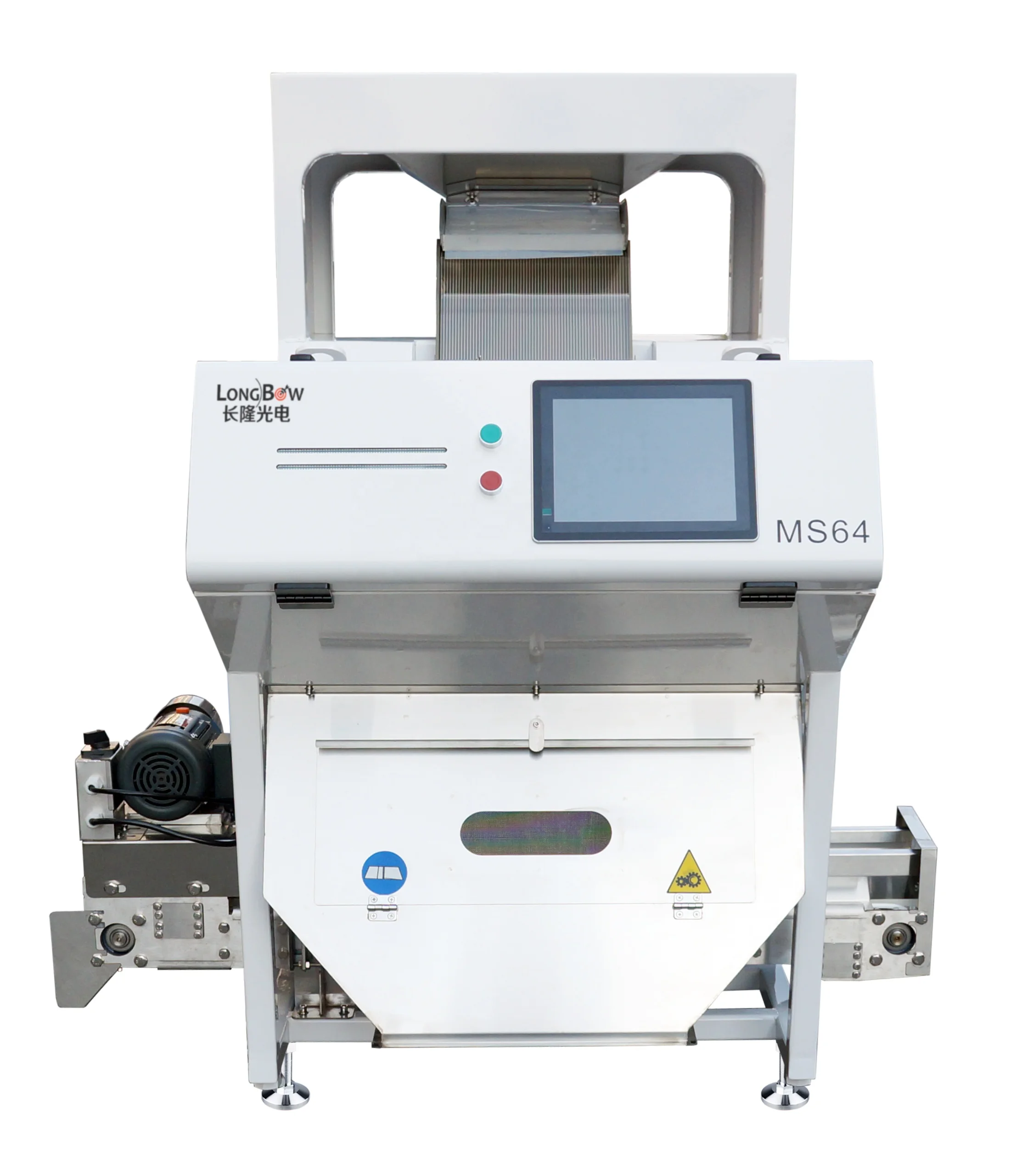 All in One 64 Channel Nut Color Sorter Separator Grader Cleaner for Cashew Almond Walnut Small Belt Customize