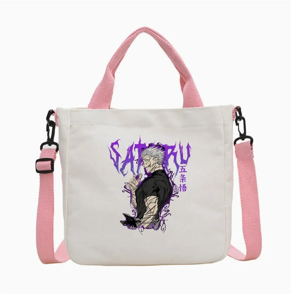 Gojo Satoru tote bag grocery shopping einkaufstasche shoulder  femme
