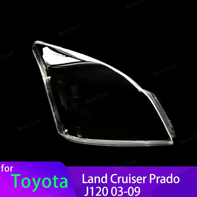 

Transparent Housing Front Headlights Lens Shell Glass Lampcover Head Lights Cover for Toyota Land Cruiser Prado J120 2003~2009