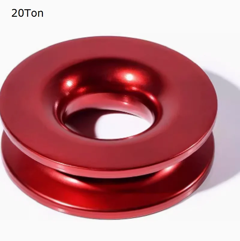 20Ton-35Ton, 44100lbs, Off road winch movable  pulley modification rescue trailer rope winch rope hook refitting