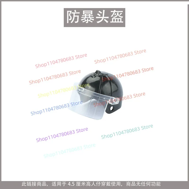 Moc acessórios militares casco de motim bloco de construção montagem modelo brinquedo anime presente dos desenhos animados decoração colecionável