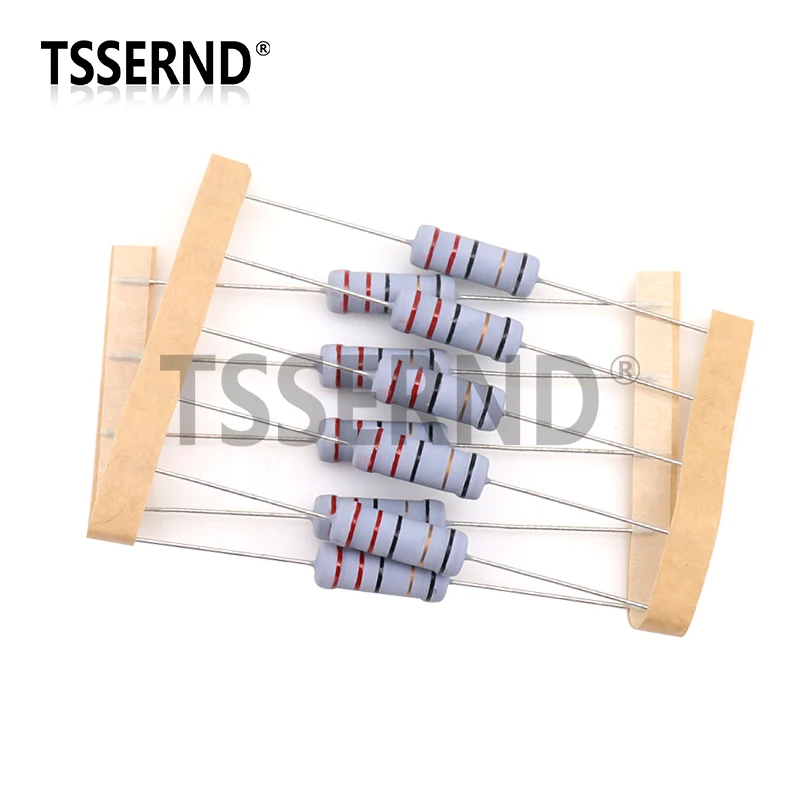 10 peças 3w 5% fio enrolado resistor fusível enrolamento resistência 0.1r 0.1 0.15 0.22 0.33 0.47 0.5 1 2.2 4.7 6.8 10 22 33 47 51 68 100 ohm