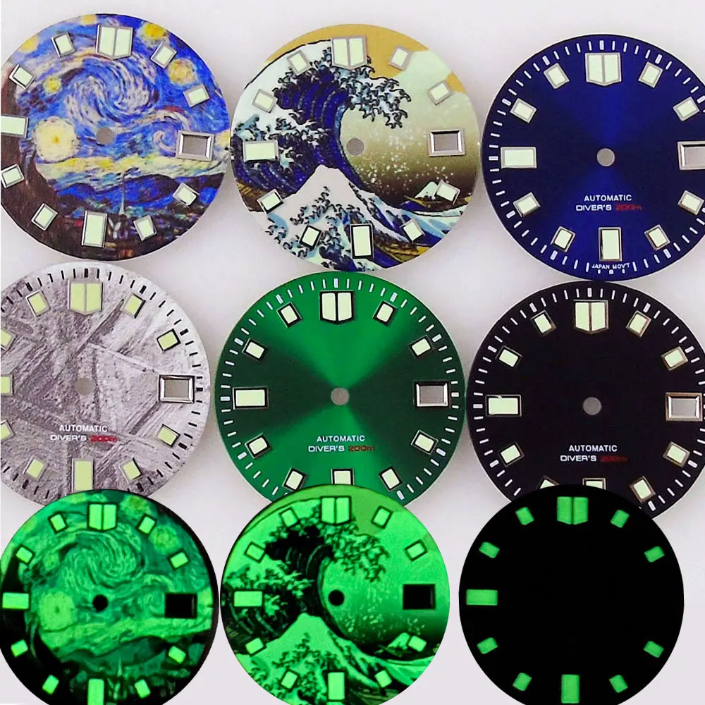 29Mm Black Green Bl…