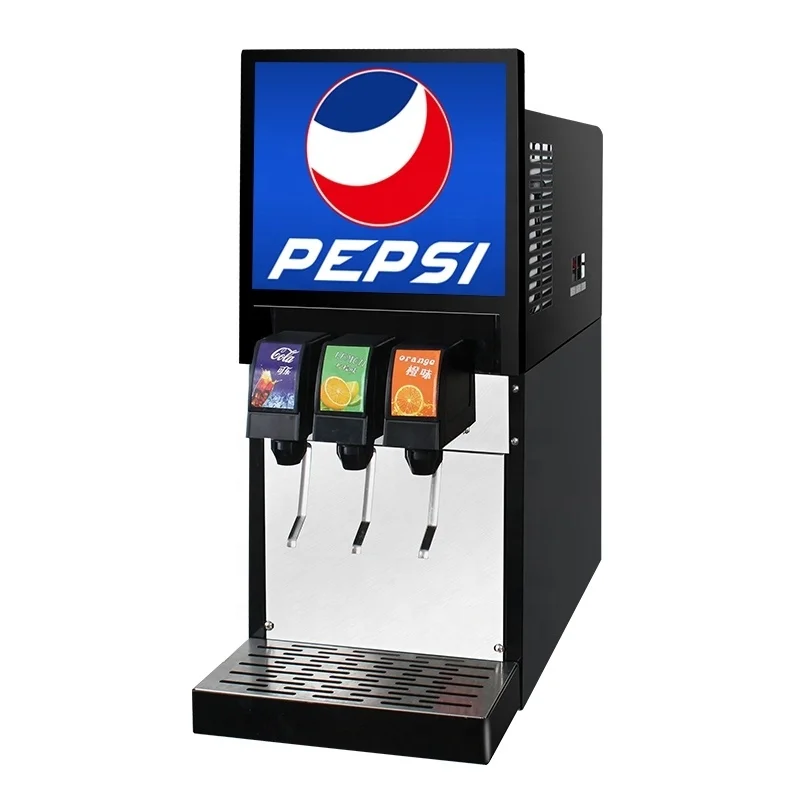 4 Flavor Restaurant Carbonated Soft Drink Fountain Commercial Cola Beverage Pepsi Dispenser Soda Fountain Machine