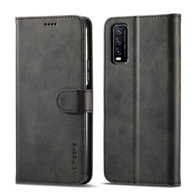 For VIVO Y20 Case Flip 360 Magnetic Phone Case On VIVO Y20 Case Leather Vintage Wallet Cover For VIVO Y 20 Case Coque Funda Etui