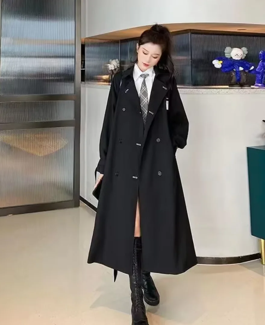 trench-coat-womens-spring-autumn-2024-new-fashion-slim-versatile-windbreaker-jacket-women-double-breasted-long-black-outerwear
