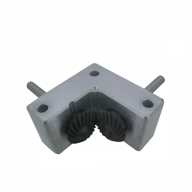 6MM/8MM/10MM Shaft Micro Spiral Bevel Gearbox 90-Degree Angle device Model gear Aluminum alloy parts