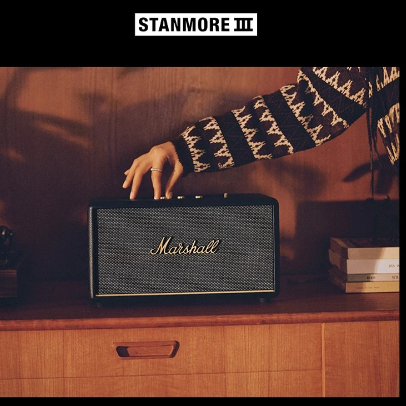 

2025Marshall ACTON III Wireless Bluetooth Speaker Portable waterproof Subwoofer Audio Outdoor Travel Camping Desktop Speaker