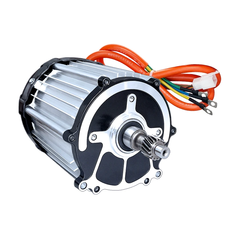 60V 1500W HighPower PermanentMagnet Synchronous FourWheel Brushless SineWave Vector Motor for Electric Tricycles 72V Compatible